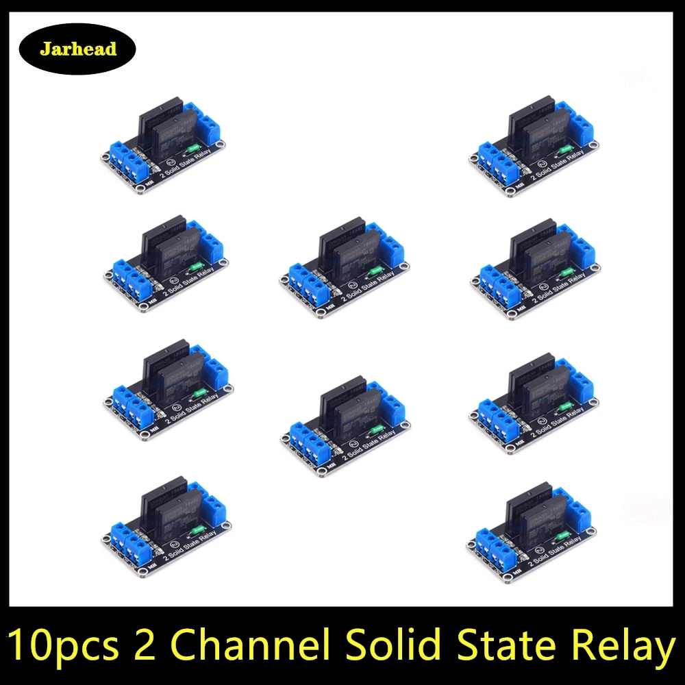Умный электронный 2 канальный релейный модуль постоянного тока 5 В 10 шт.