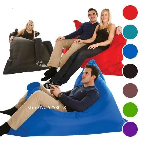 Очень большой водонепроницаемый полиэстеровый мешок ленивый стул шезлонг