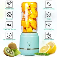 400ml electric mini juicer portable fruits vegetables blender juice milk shakes cup mixer usb rechargeable juice cup fruit tools