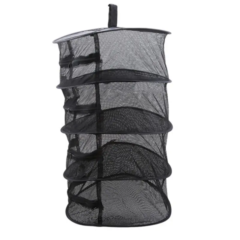 Горячая складной 4 Слои сетка сухой чистая многофункциональный висит травяные