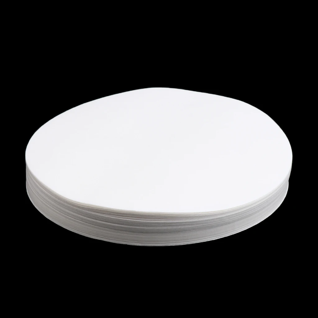 

100x Round Quantitative Filter Paper Lab Filtration Supply Kit 30-50um 180mm