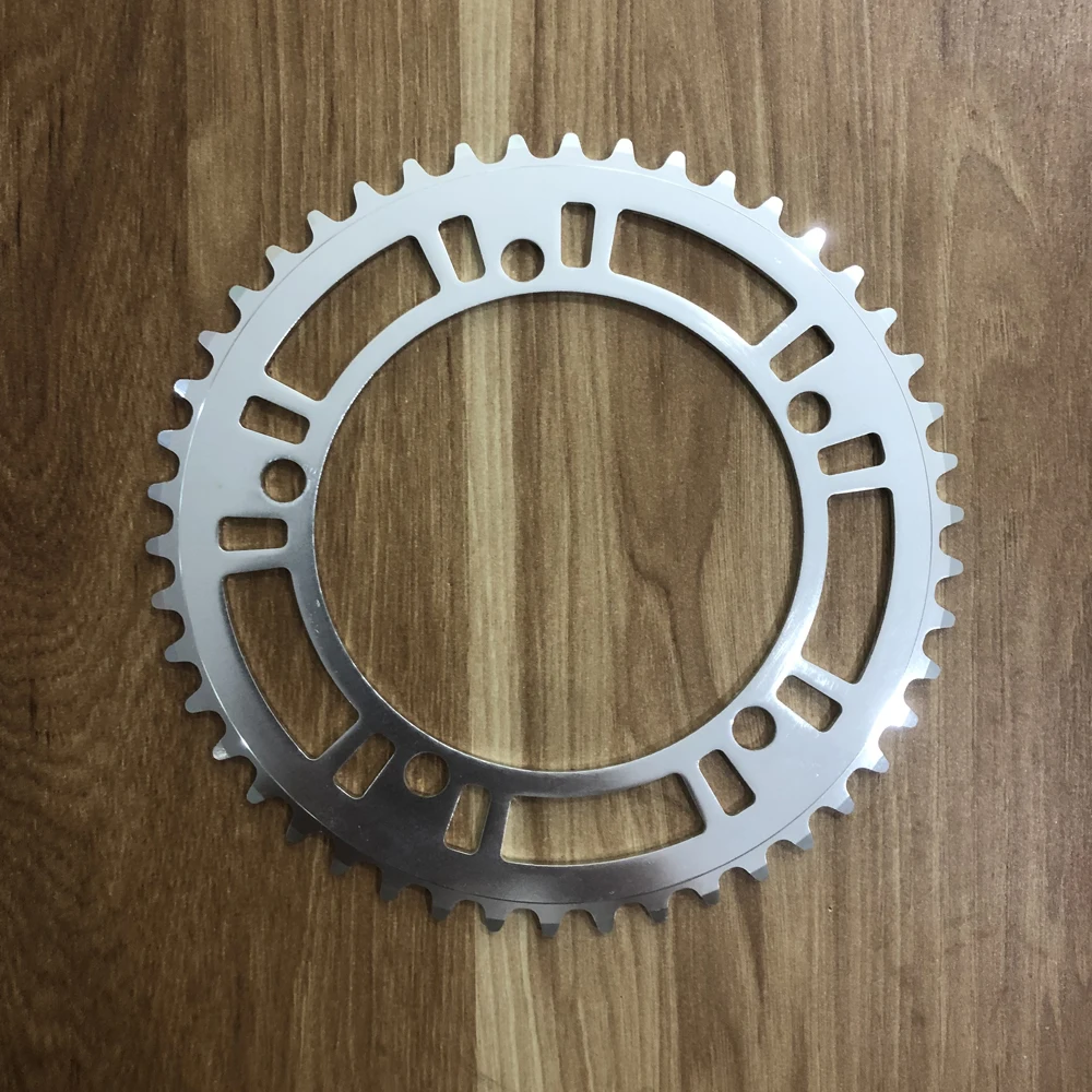 Fixie Велосипедное кольцо односкоростное колесо 46T 170 мм алюминиевый фиксированный