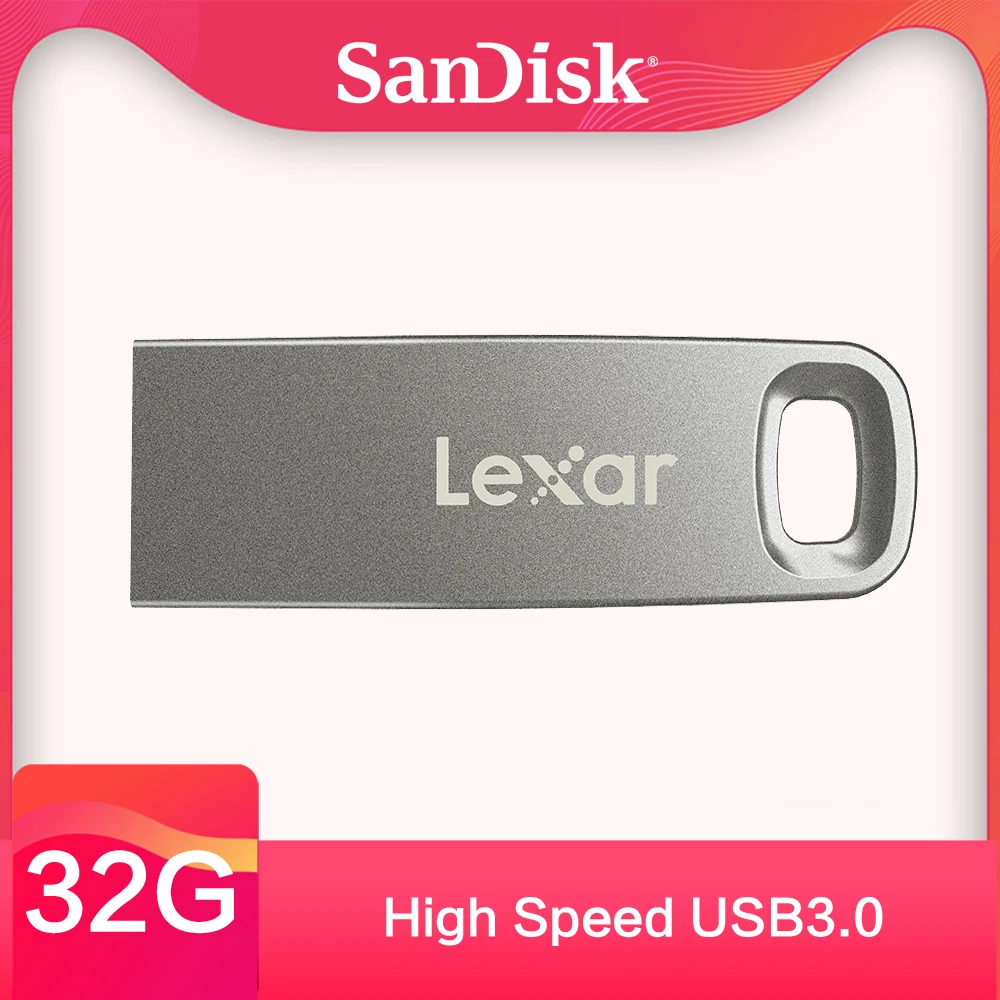 Lexar USB флэш накопитель 3 0 32 Гб 64 ГБ высокоскоростной металлический U диск 128 ручка