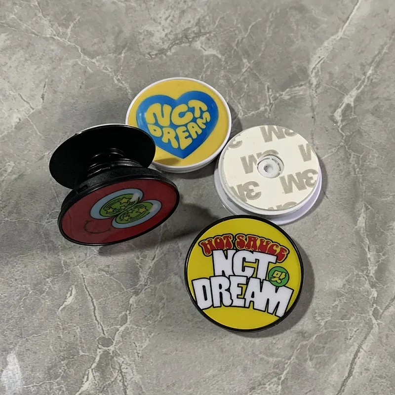 

KPOP NCT DREAM Same Mobile Phone Telescopic Airbag Holder GRIP TOK Lazy Ring Holder Hot Sauce