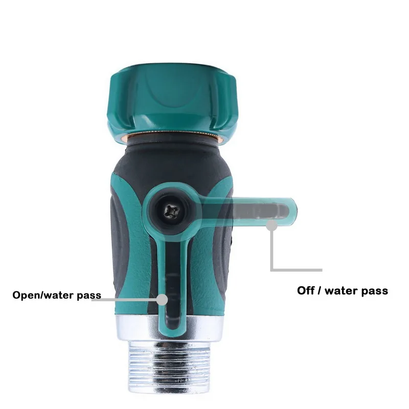 Запорный клапан для садового шланга запорный адаптер шлангов 3/4 дюйма шланг