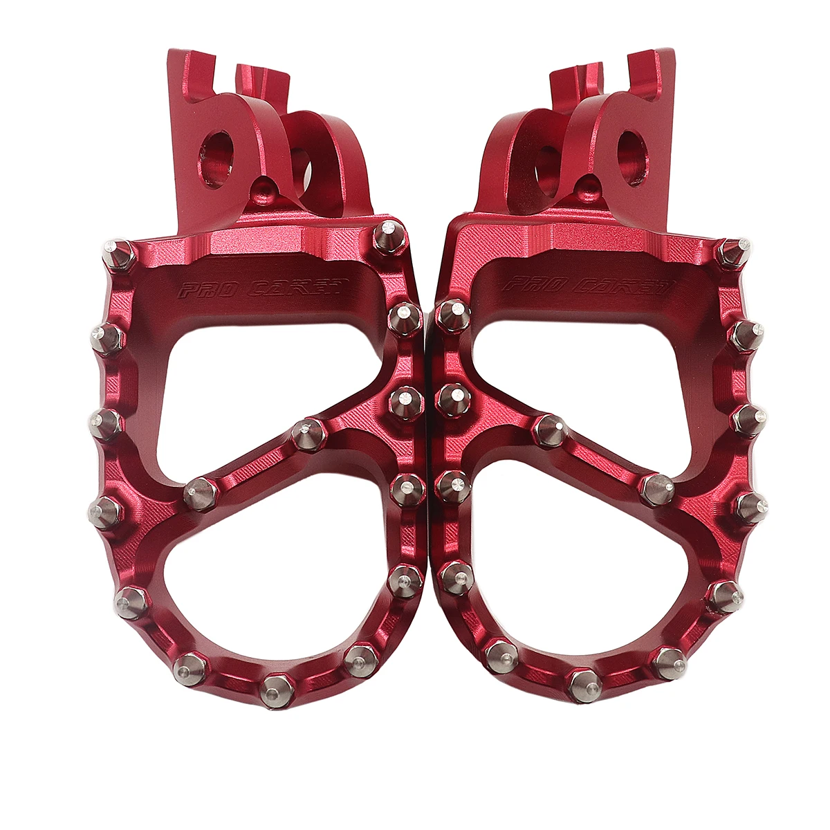 

For Honda CR125 CR250 02-07 CRF150R 7-16 CRF250 CRF450X 05-15 CRF250 CRF450R 04-16 Foot Rest Pegs Footpegs