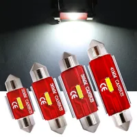 Night knight 2PCS Car Interior LED Lamp Package Kit T10 Festoon 31mm 36mm 39mm 41mm Light Bulb Indoor Light 1860 Chip 12V
