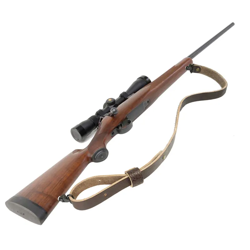 Кожаный ремень для ружья адаптер винтовки с Вертлюгами прочный Регулируемый