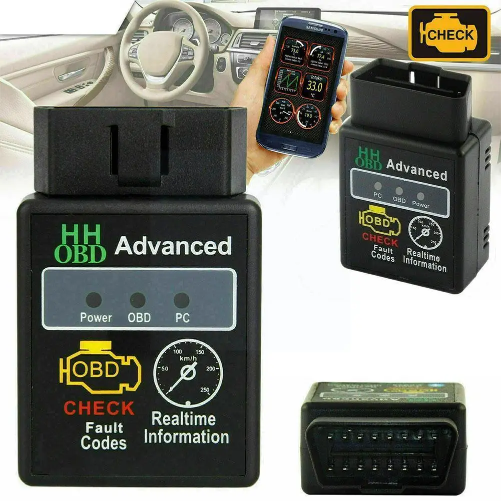 Диагностический прибор OBD V2.1 Bluetooth для вождения автомобиля диагностический