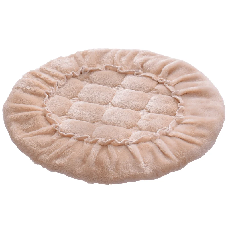 Круглая подушка для сиденья Farley бархатная теплая барного стула толстая Мягкая