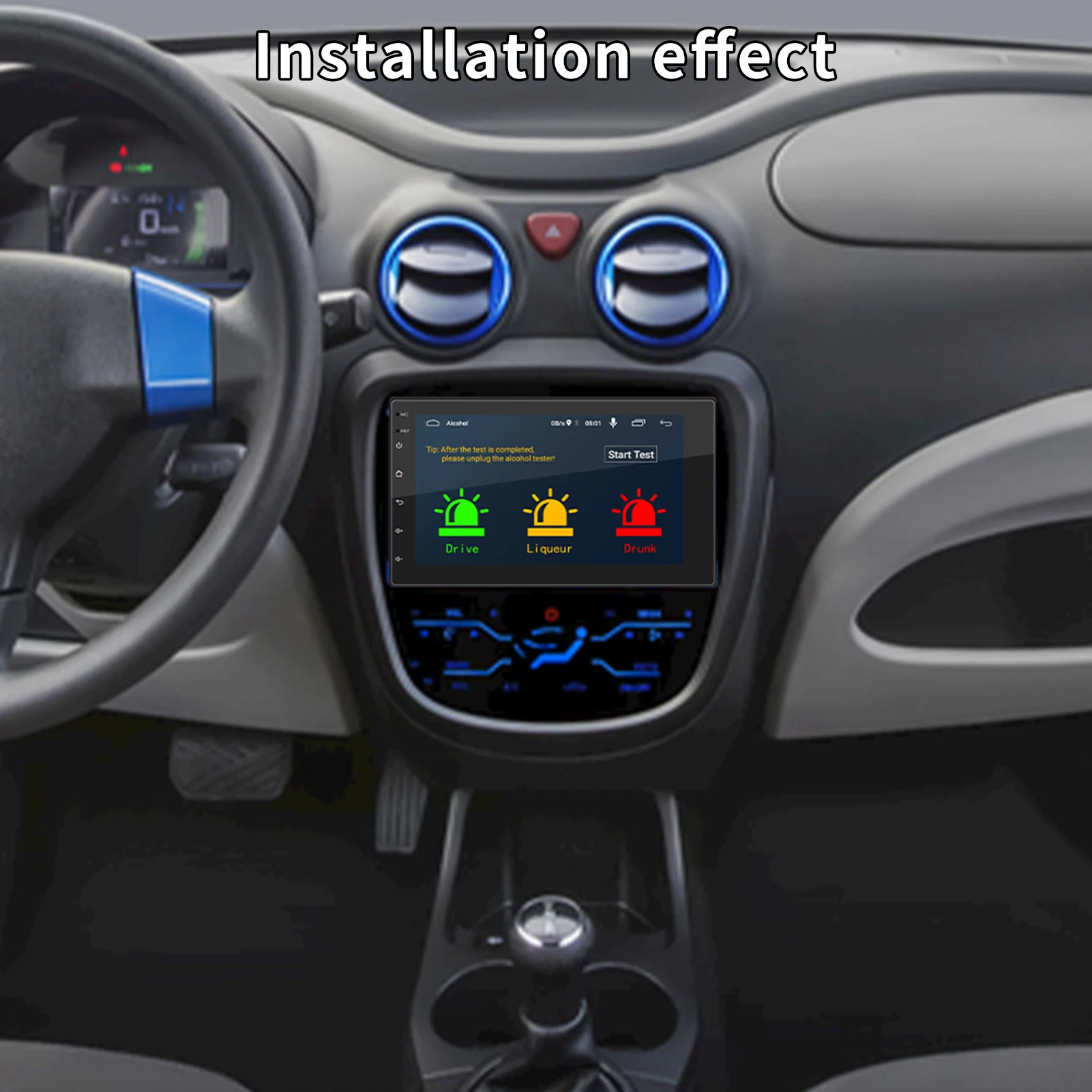 

2 Din, Android 10,1, mp5-, Bluetooth, Wi-Fi, USB, FM, GPS