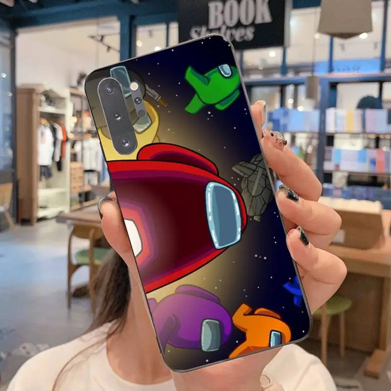 

Among Us Game Phone Case For Samsung Galaxy Note20 ultra 7 8 9 10 Plus lite J7 J8 Plus 2018 Prime
