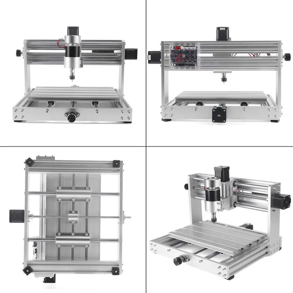 Фрезерный станок CNC 3018 Pro MAX со шпинделем 200 Вт с ЧПУ для самостоятельной сборки GRBL