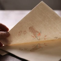 50 sheets chinese half ripe xuan paper letterhead rijstpapier rice paper painting antiquity calligraphy sandalwood papel arroz