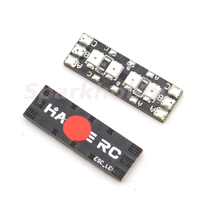 2 шт haoye rc esc светодиодный esc 1g 6s esc плата