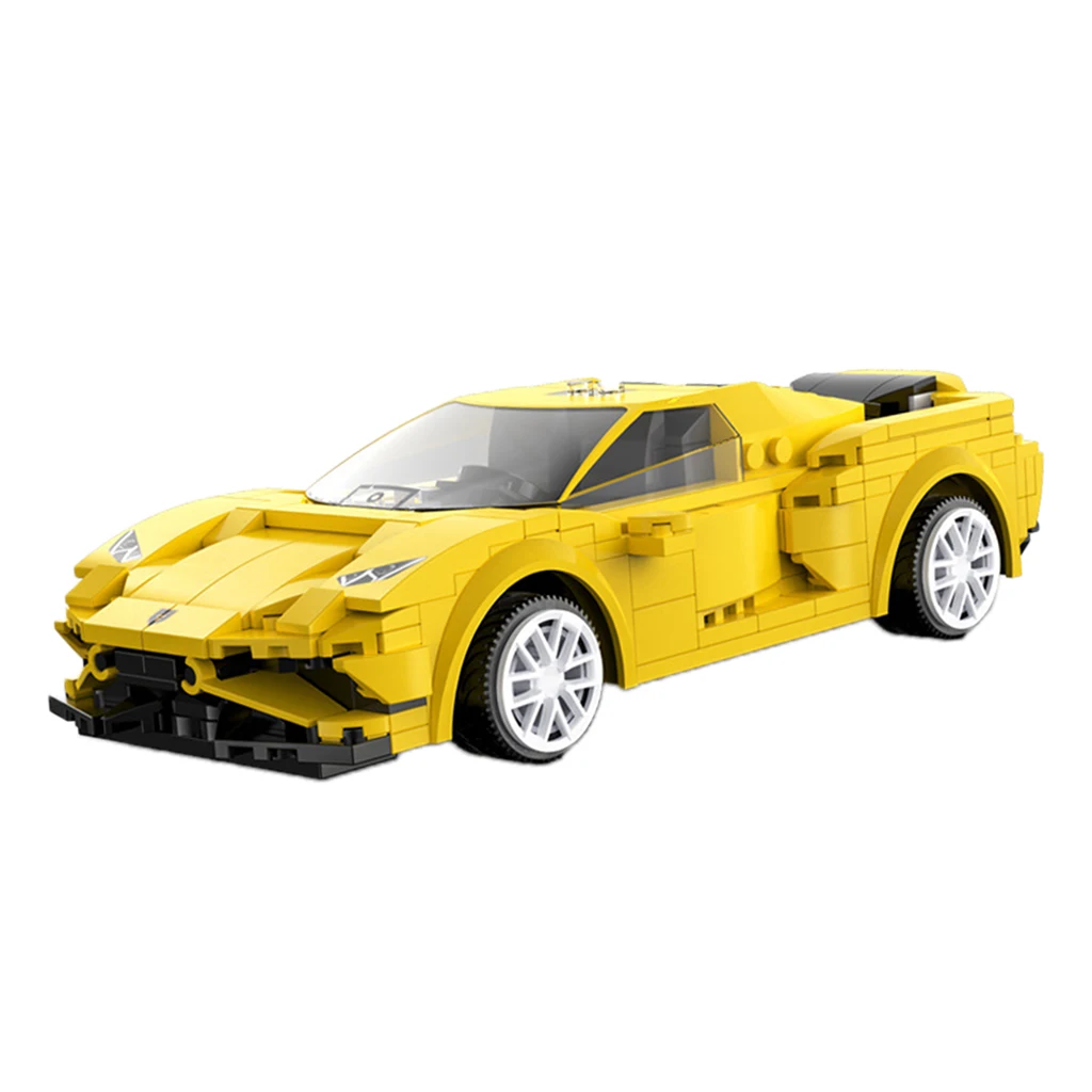 

289Pcs Remote Control Sports Car Model Building Blocks High-Tech RC Racing Car Bricks Gifts Toys for Children