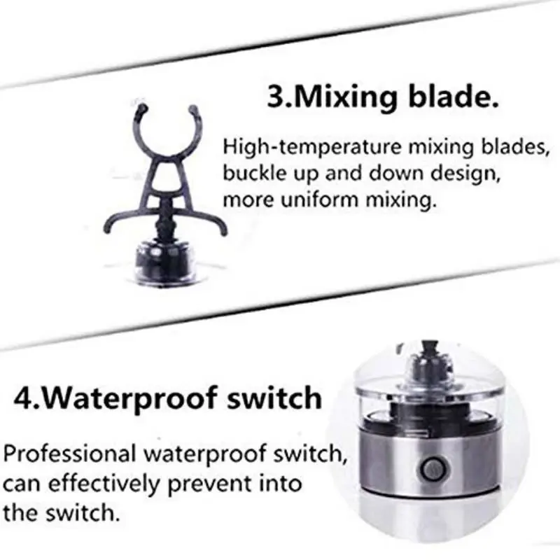 Электрический автоматический шейкер для протеина 450 мл | Дом и сад