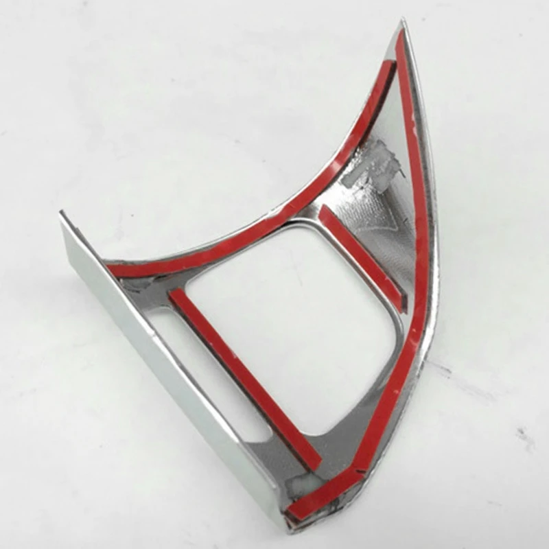 

3Pcs for MK6 Golf 6 Passat B6 CC Tiguan 2010-2018 Touran ABS Chrome Trim Steering Wheel Decoration Cover Car Styling