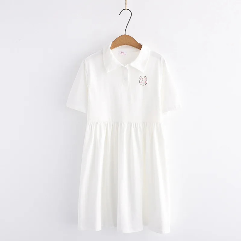 Летнее милое платье для девочек-подростков розовое повседневное свободное