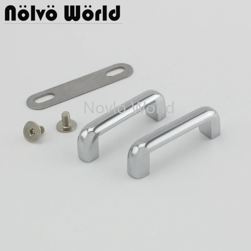 8 шт. хромированный металлический ремешок для сумок 25 4 мм 1 дюйм|Детали и