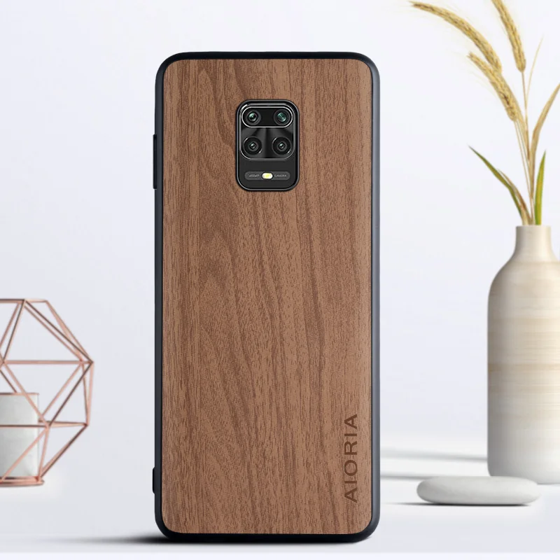 Vintage чехол для Xiaomi реого Примечания 9S 8 еТ 8О 7 мягкая TPU &amp Hard PC PU крышка кожи Coque Fundas