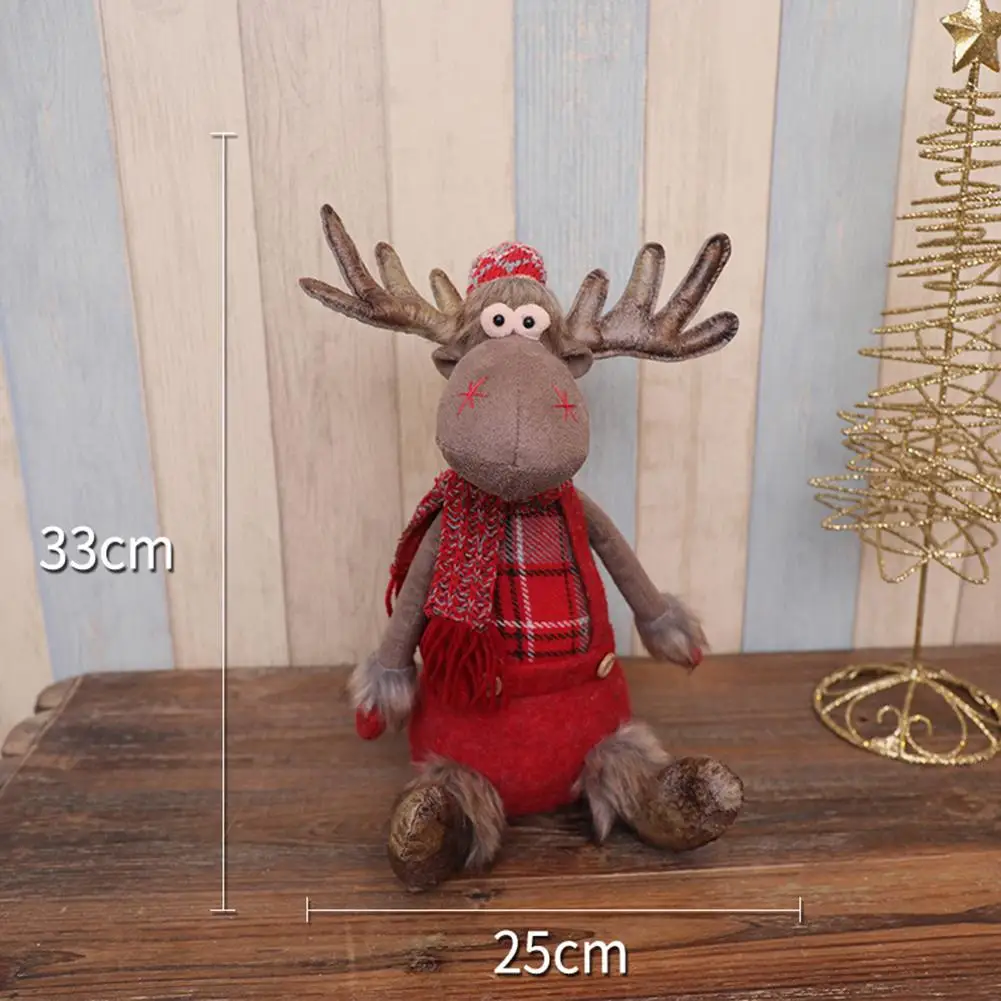 

Christmas Dolls Christmas Decorations For Home Innovative Elk Window Xmas Mascot Christmas Tree Ornament Navidad Kids Gift Toy