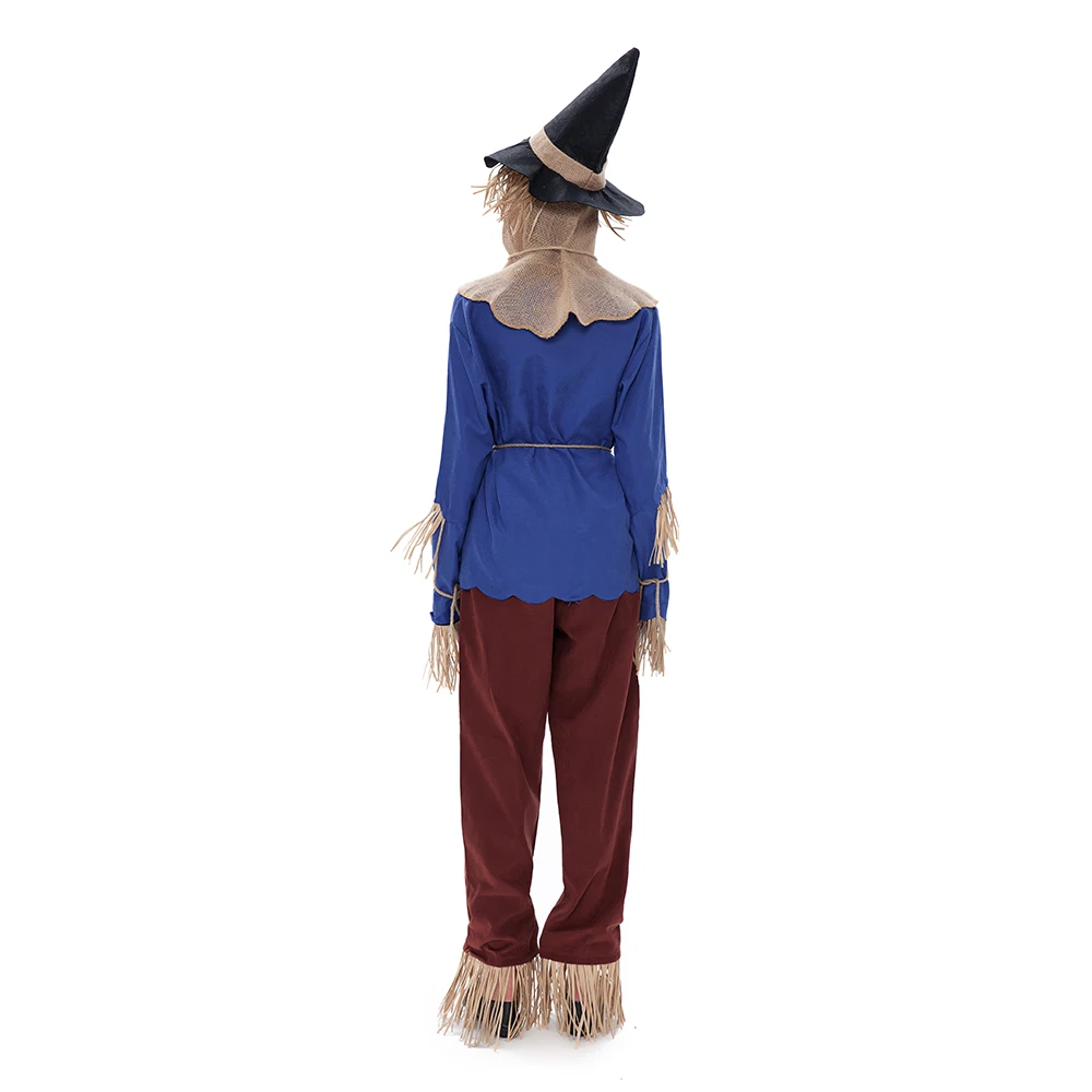 Adult The 2020 Costume For Women Men Patchwork Scarecrow Cosplay Costume For Halloween Carnival Party Amazing Dress Up