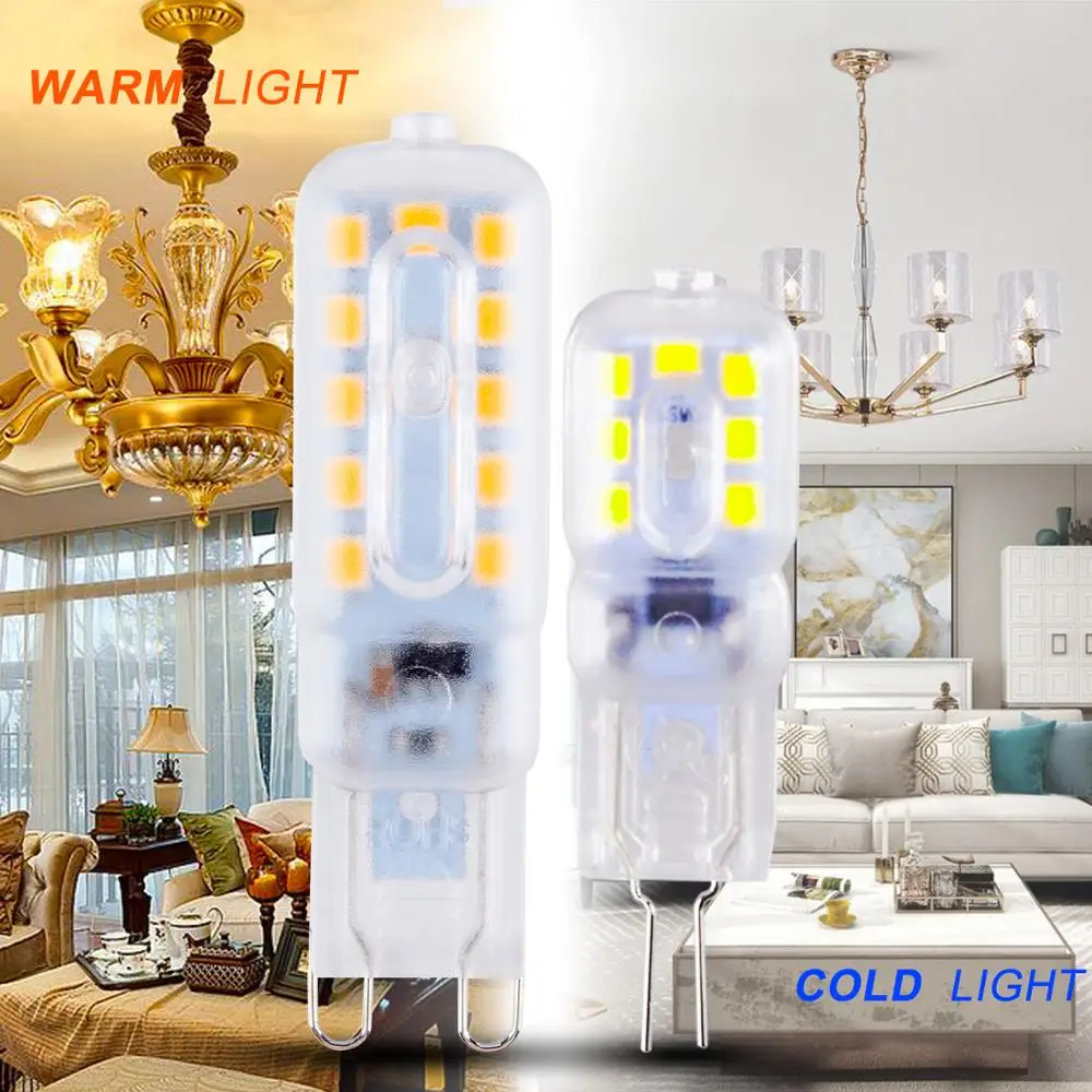 

LED Lamp Light G9 Mini Corn Light Bulb 3w 5w Chip Cron Lamp 220v Bulb Light Home Decor G4 Candle Light Bulb SMD 2835 LED Lamp