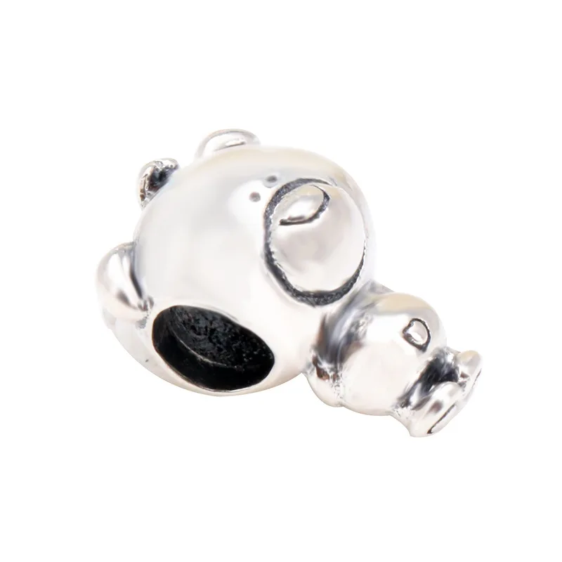 

Bewill Authentic S925 Sterling Silver Theo Bear Baby Bear Beads Fit Original Bracelets Women Jewelry Gift