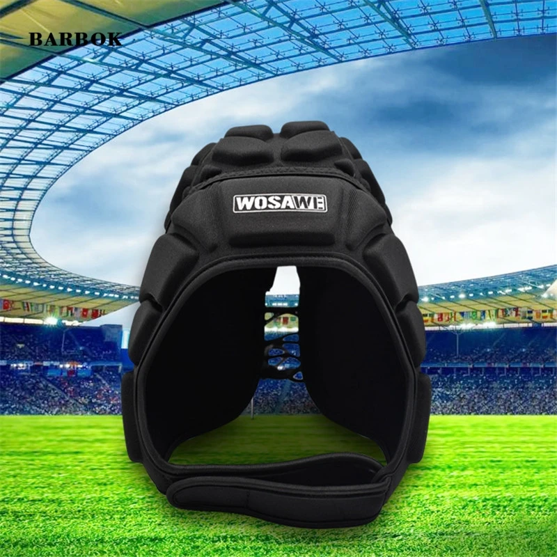 WOSAWE мужской футбольный шлем вратаря спортивный EVA анти-шок Регби Scrum cap Головной убор Вратарский роликовый шлем Защита головы