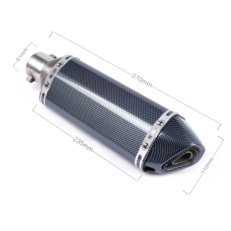 Мотоцикл глушитель полный sytem slip on для Keeway RKF 125 RKF125 Escape | Автомобили и мотоциклы