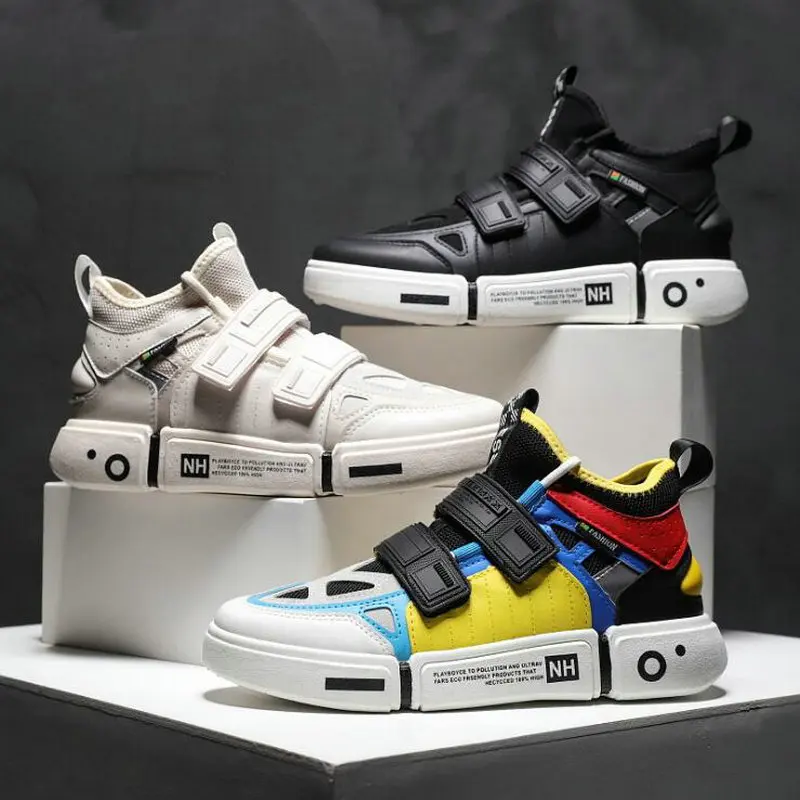 Новая модная уличная мужская повседневная обувь удобные мужские кроссовки для