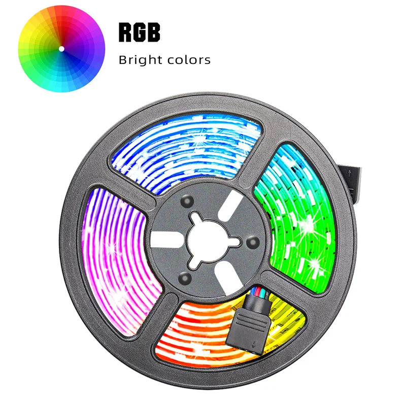 

RGB LED Strip Light 2835/5050 20m 10m 5m LED Lights SMD Led Tape Diode Ribbon Flexible Wateproof DC 12V Remote Control Lighting