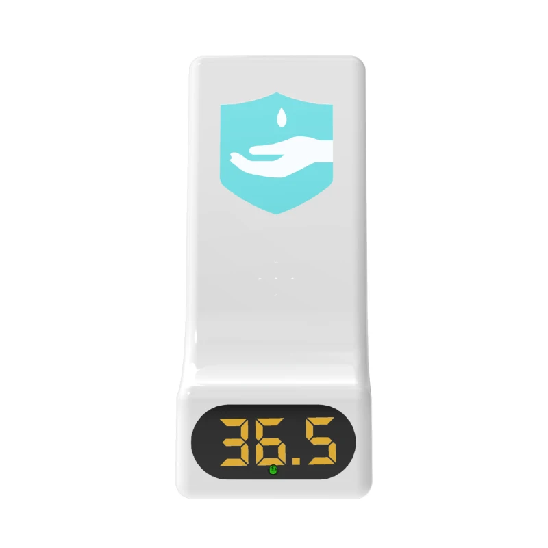 

H9 1000ml Induction Soap Dispenser Wall Mounted Automatic Temperature Measurement Liquid Soap Dispenser With Thermometer Spray