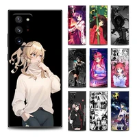 anime girl japan comics phone case for samsung m01 m11 m12 m21 m31 m32 m42 m1 m22 m41 m52 m62 note 20 8 9 10 plus silicone