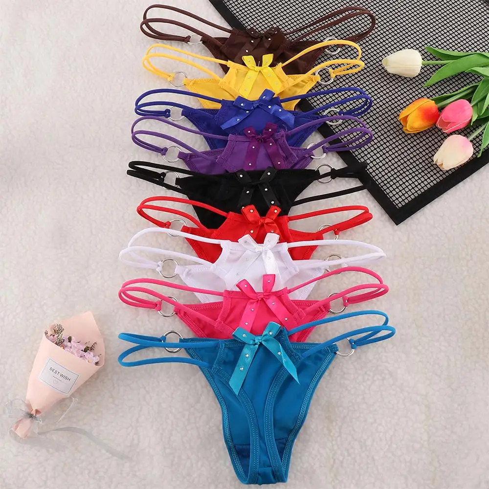 Сексуальные женские стринги плавки бесшовное нижнее белье сексуальные трусики с