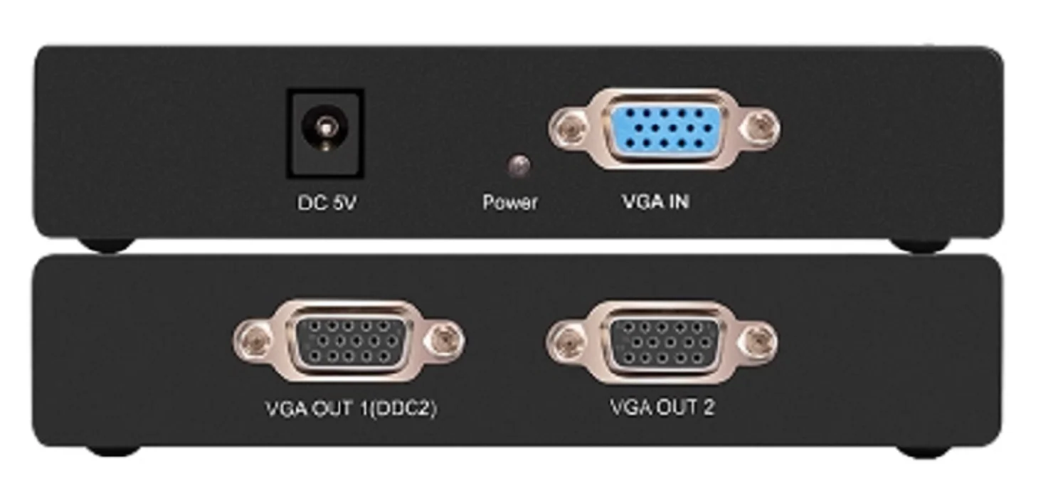 Разветвитель VGA Shareware разветвитель One in Two Out Drag 250M HD|Детали для приборов личной