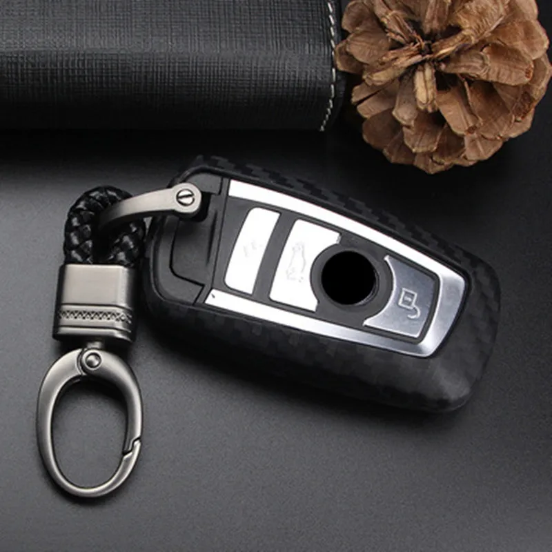 Peacekey углеродный силиконовый чехол для ключей от машины BMW 520 525 730li 740 118 320i 1 3 5 7