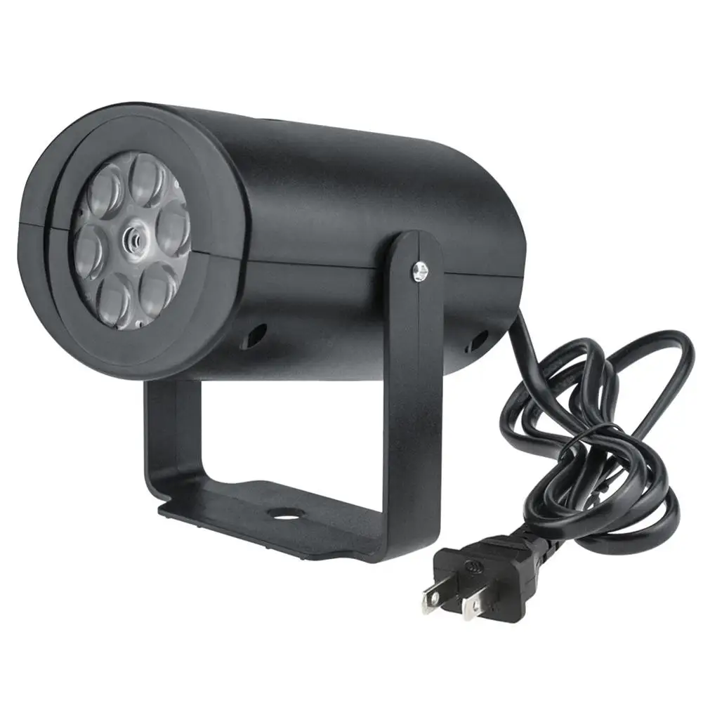 12 Patterns Christmas Projector Lights Outdoor Waterproof LED Snowflake Projection Lamp for Holiday Party KTV Bar Decoration | Лампы и
