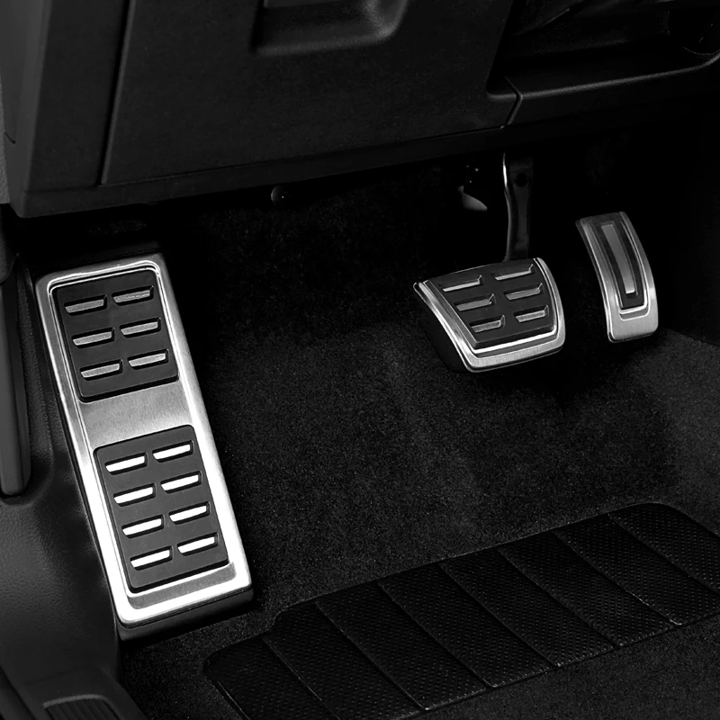 Накладка на автомобильные педали из нержавеющей стали для Volkswagen VW GOLF 7 MK7 Tiguan L Skoda