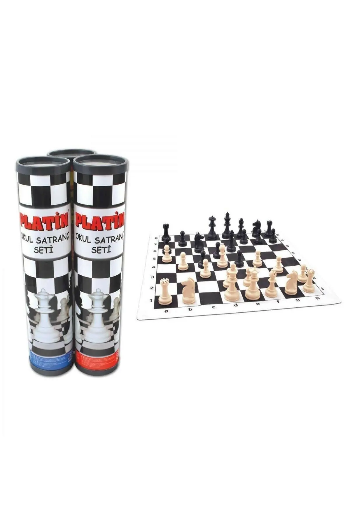 

Платиновый пластиковый Шахматный набор большого размера