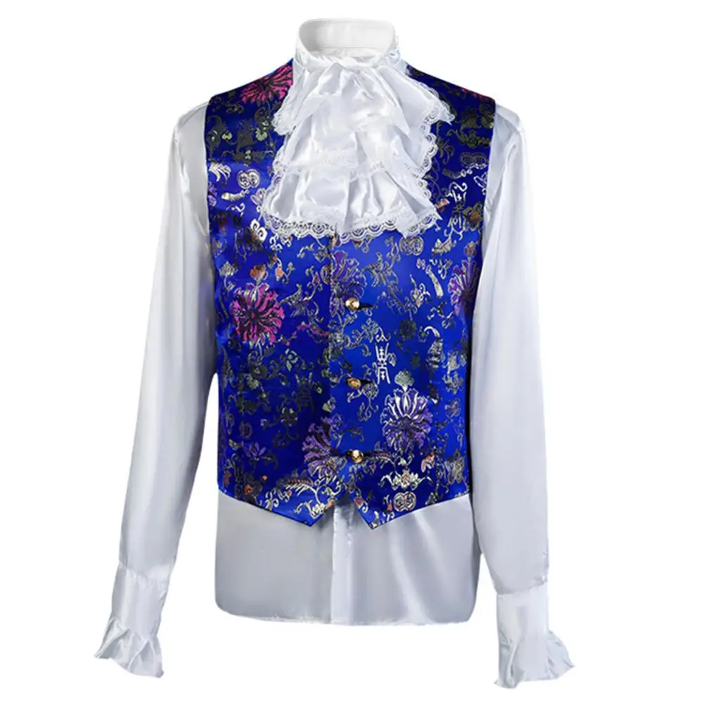 Yunclos мужской костюм для суда сценическое платье двубортный комплект из 5