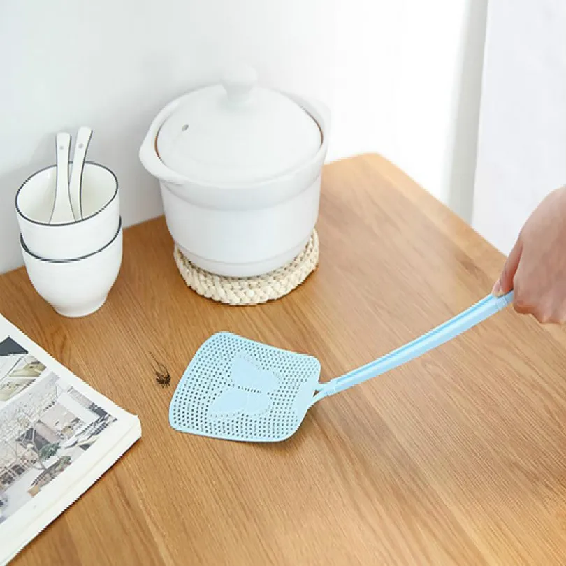 Мухобойка пластиковая сетчатая мухобойка мухобойная ракетка 4 шт./лот Бесплатная