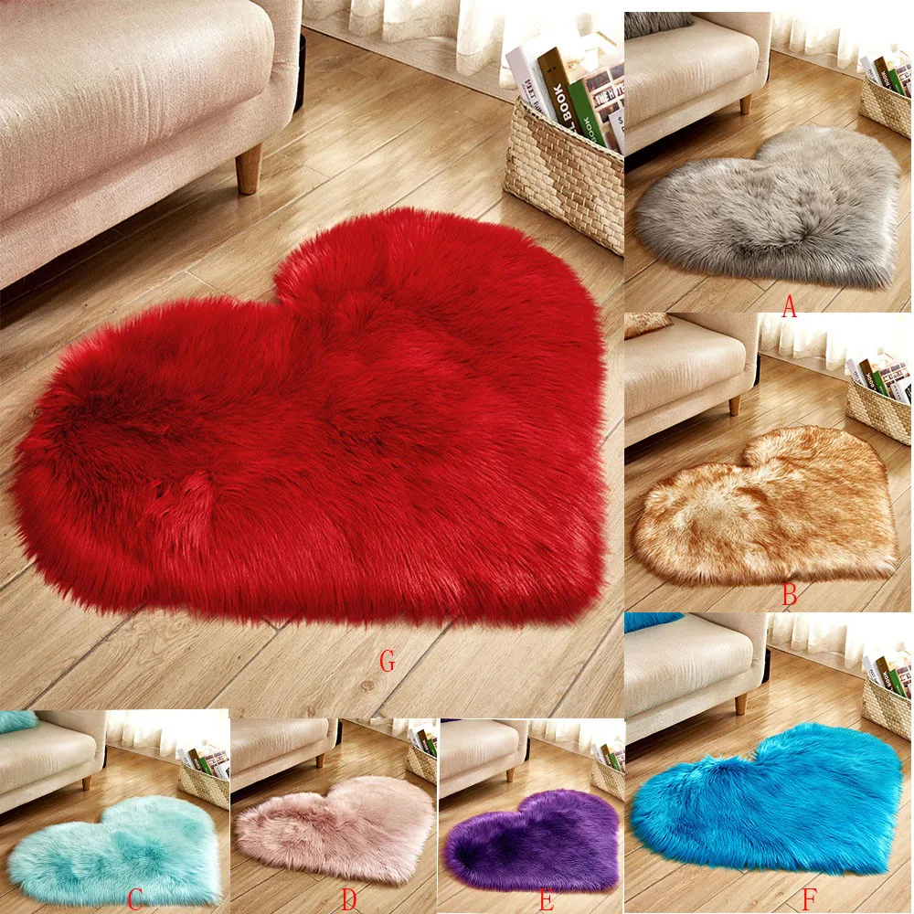Мягкий коврик из искусственной овечьей шерсти для детской комнаты спальни