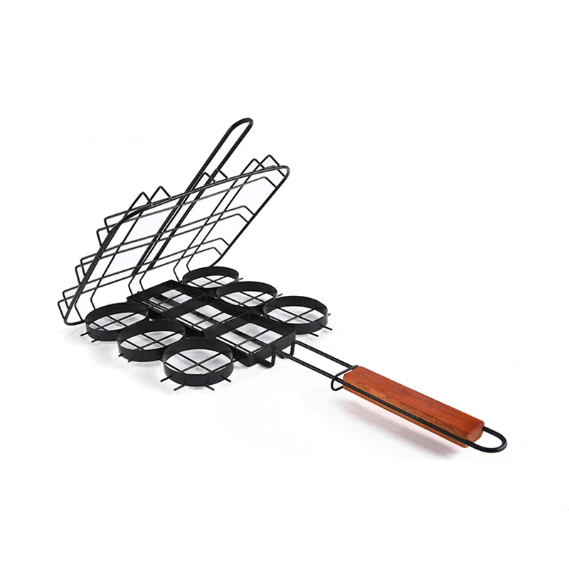 Барбекю гриль корзина портативный барбекю сетка кухонные аксессуары для рыбы