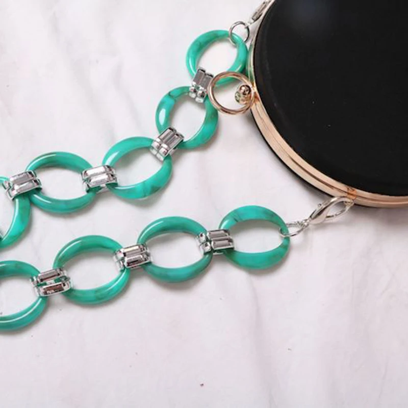 Ремешок из акрилового сплава дизайнерский Браслет На Плечо 60-120 см цепочка