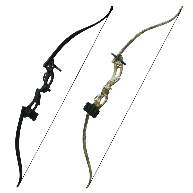 Рекурсивный лук камуфляжный для детей и молодежи 48 дюймов 16 фунтов спортзала