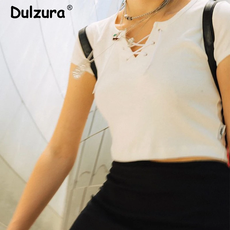 Бренд спортивный свитер Harajuku Одноцветный укороченная футболка женская летняя