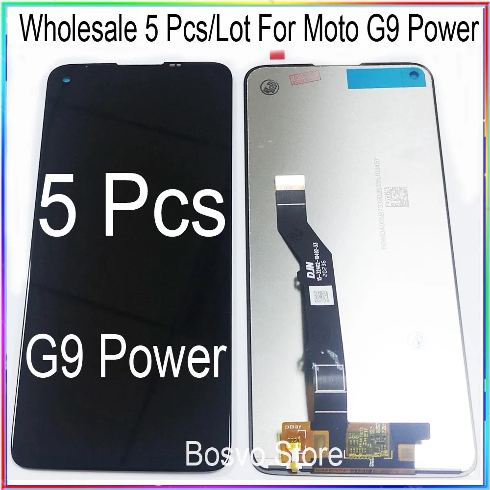 Pantalla LCD para Moto G9 Power, montaje de digitalizador t&aacute;ctil, XT2091-3, venta al por mayor, 5 unids/lote-0