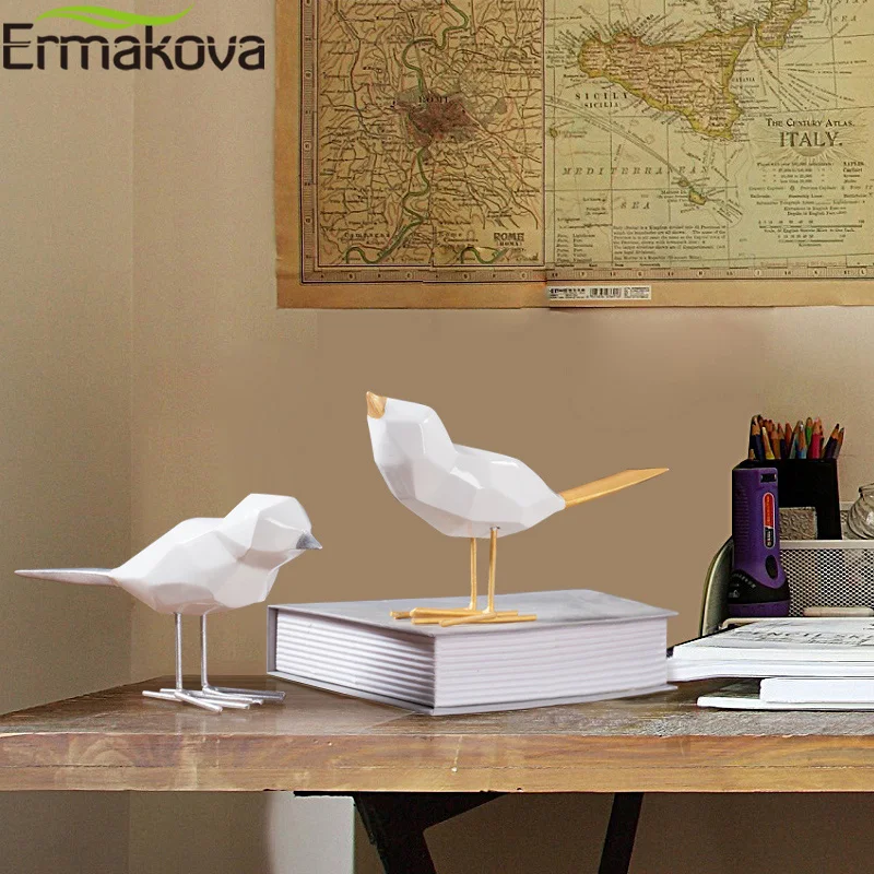 Красивая полимерная птица ERMAKOVA декоративное животное искусственное для дома
